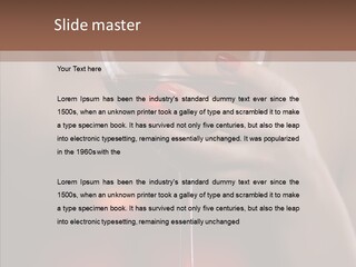 Natural Glamour Sensuality PowerPoint Template