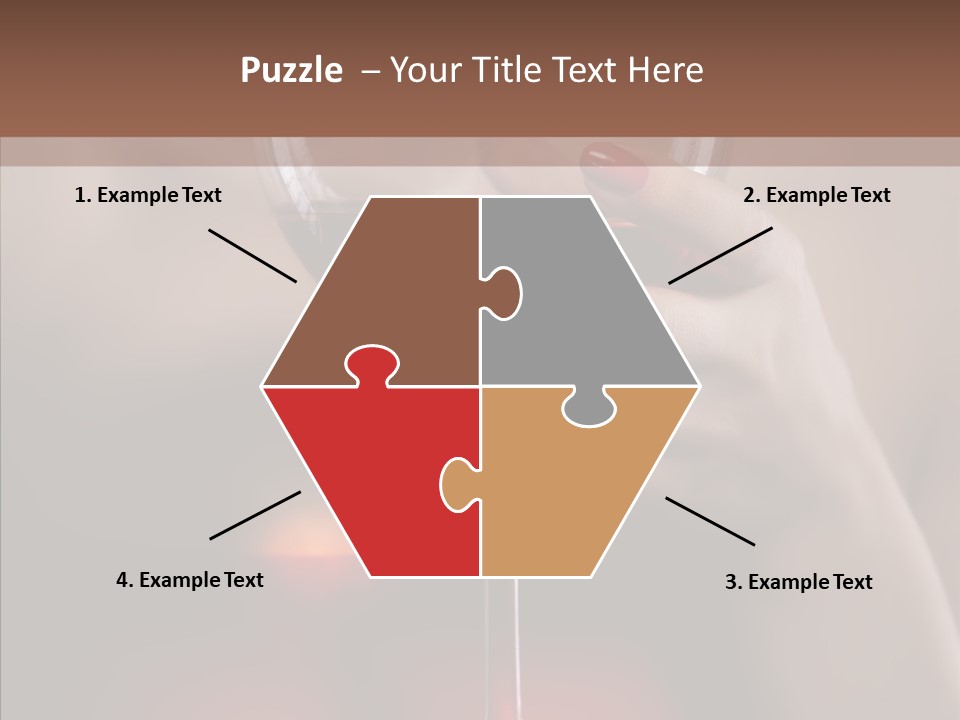 Natural Glamour Sensuality PowerPoint Template