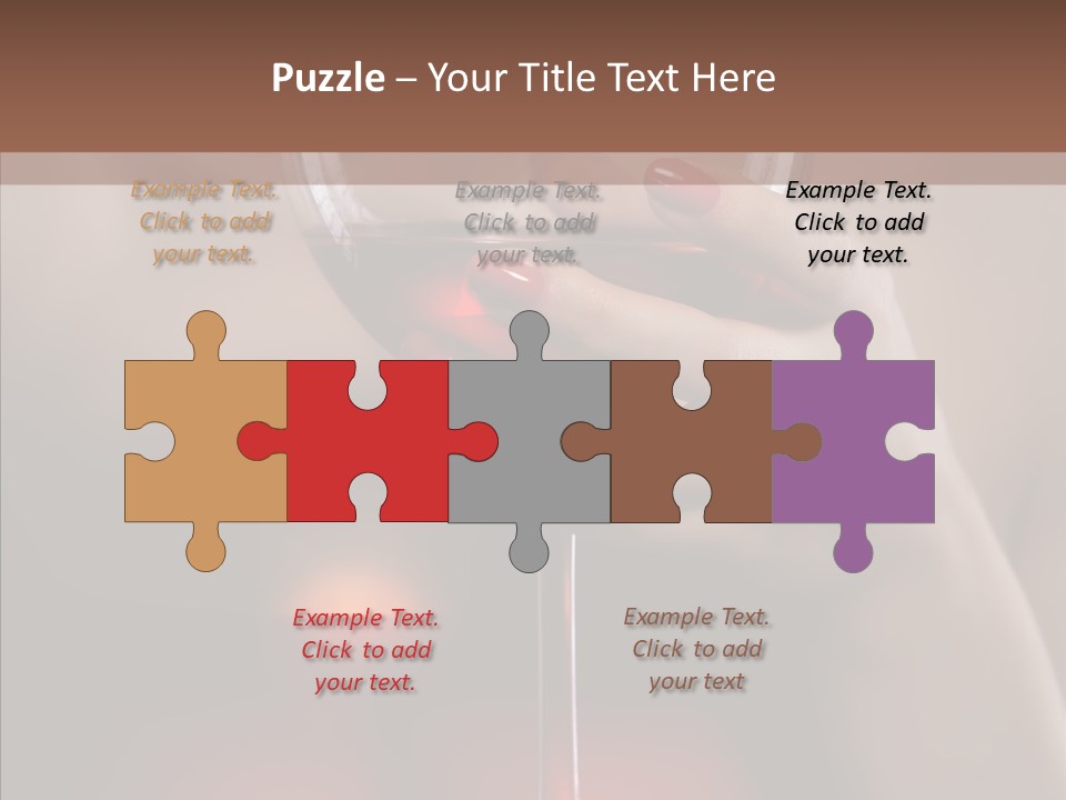 Natural Glamour Sensuality PowerPoint Template