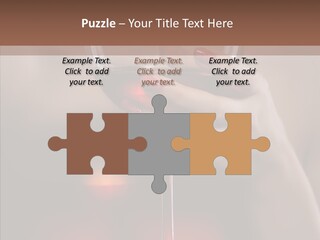 Natural Glamour Sensuality PowerPoint Template