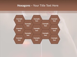 Natural Glamour Sensuality PowerPoint Template