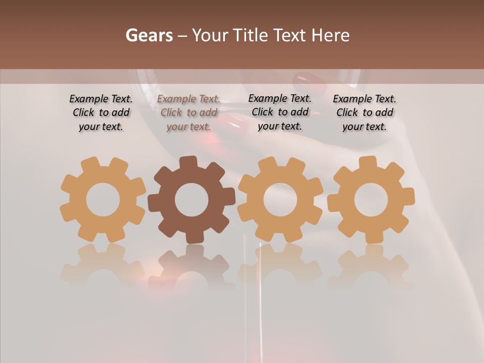 Natural Glamour Sensuality PowerPoint Template