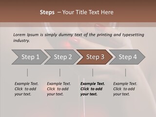 Natural Glamour Sensuality PowerPoint Template