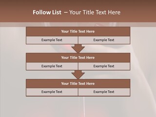 Natural Glamour Sensuality PowerPoint Template