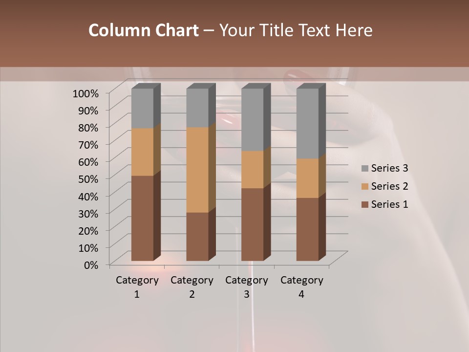 Natural Glamour Sensuality PowerPoint Template