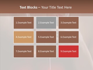 Natural Glamour Sensuality PowerPoint Template