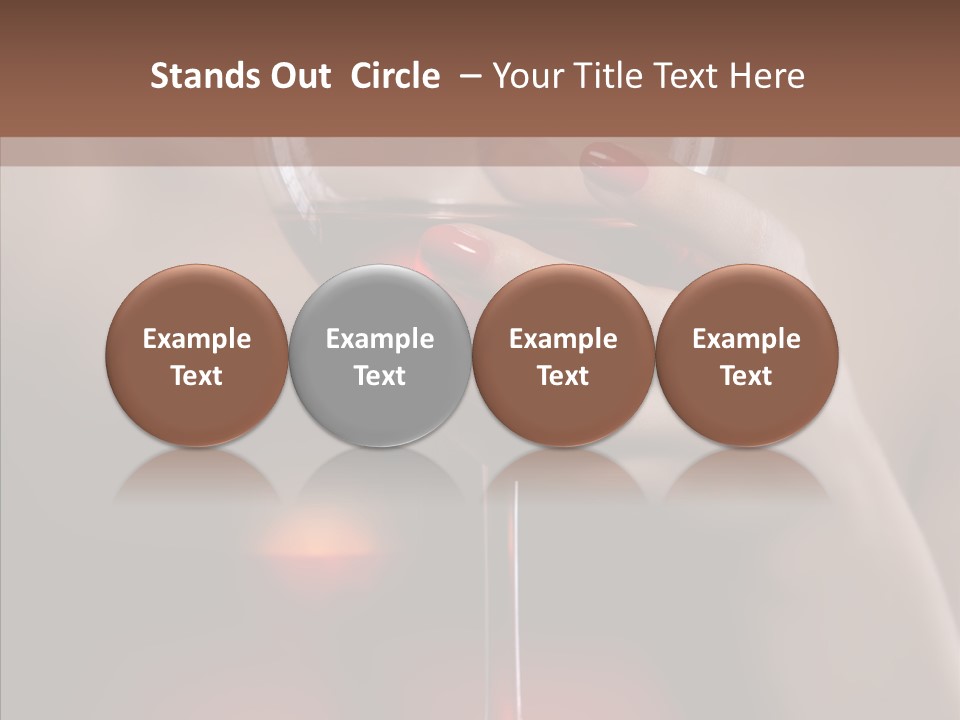 Natural Glamour Sensuality PowerPoint Template