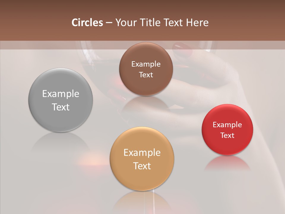 Natural Glamour Sensuality PowerPoint Template