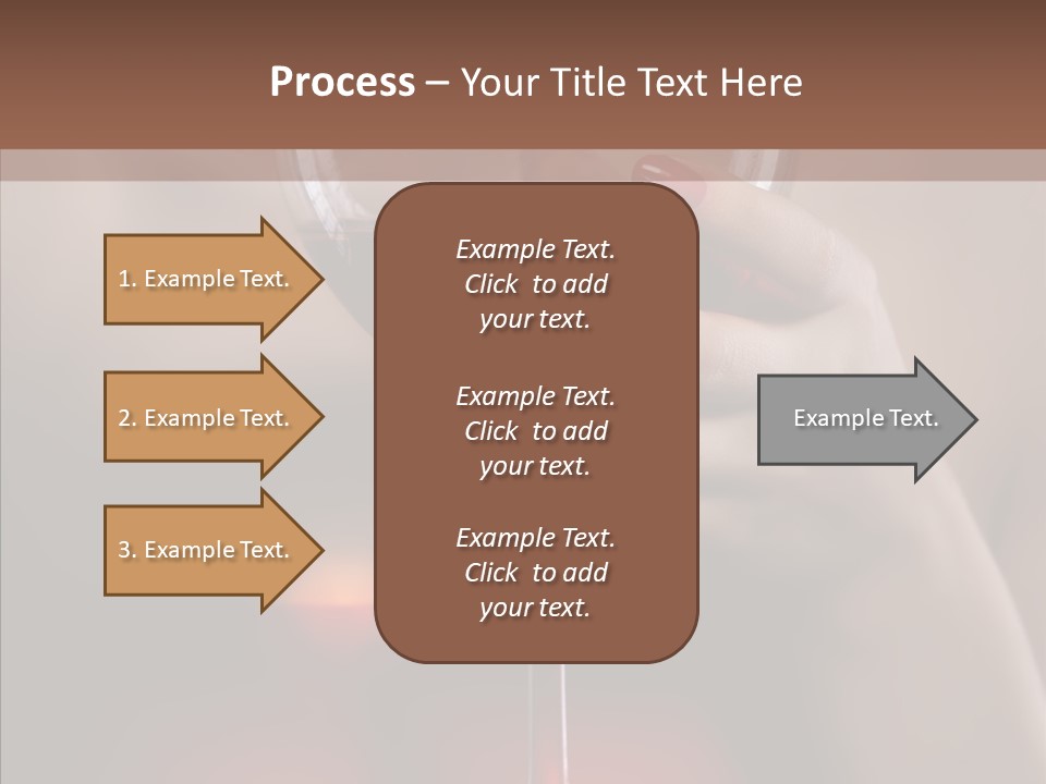 Natural Glamour Sensuality PowerPoint Template