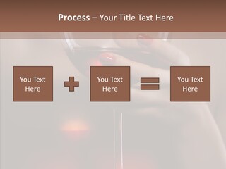 Natural Glamour Sensuality PowerPoint Template