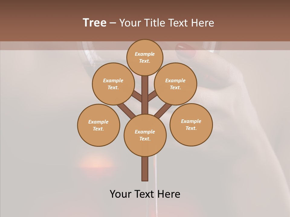 Natural Glamour Sensuality PowerPoint Template