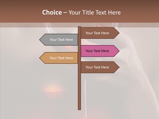 Natural Glamour Sensuality PowerPoint Template