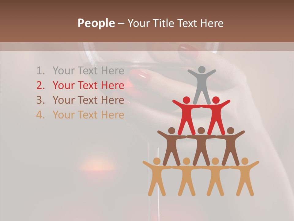 Natural Glamour Sensuality PowerPoint Template