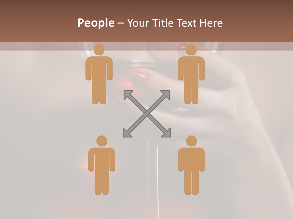 Natural Glamour Sensuality PowerPoint Template