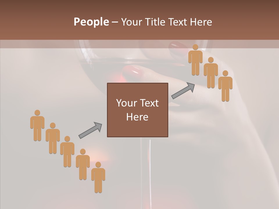 Natural Glamour Sensuality PowerPoint Template