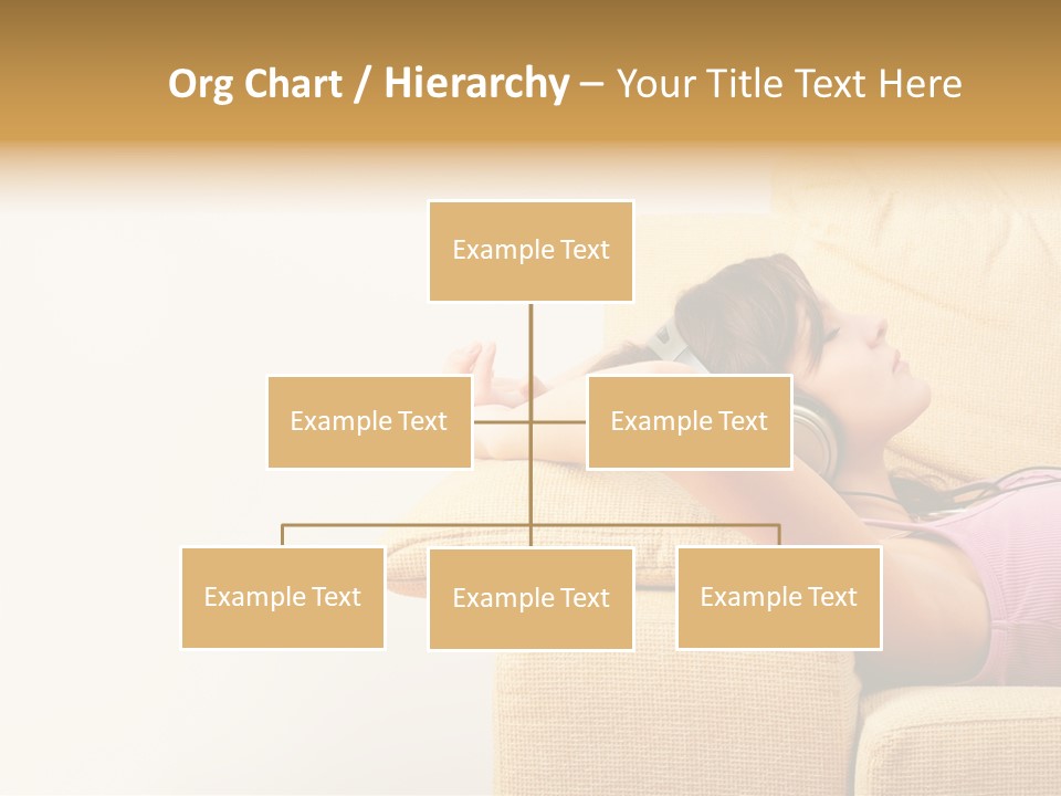 Sofa Years Freedom PowerPoint Template