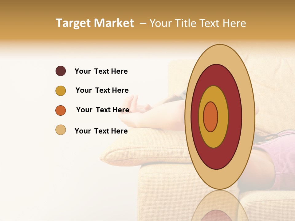 Sofa Years Freedom PowerPoint Template