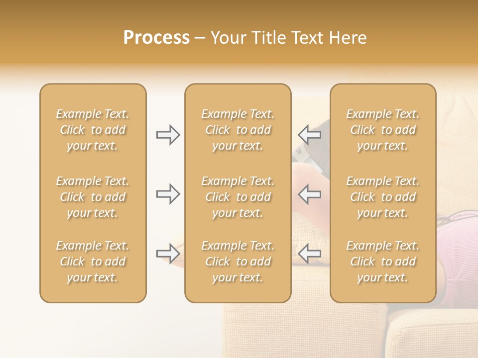 Sofa Years Freedom PowerPoint Template