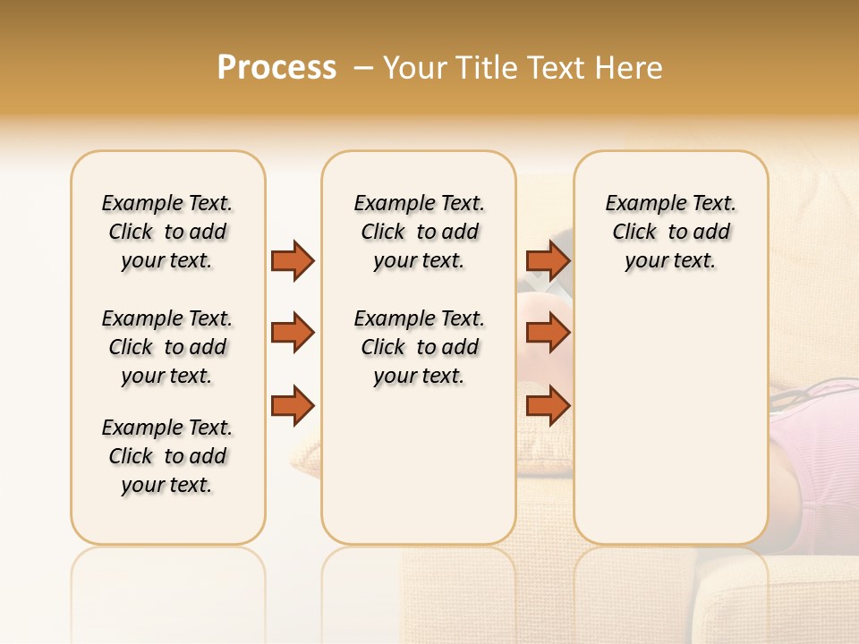 Sofa Years Freedom PowerPoint Template