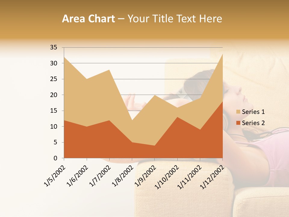 Sofa Years Freedom PowerPoint Template