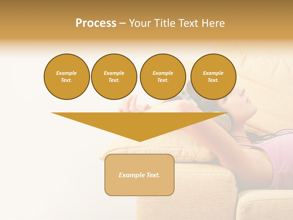 Sofa Years Freedom PowerPoint Template