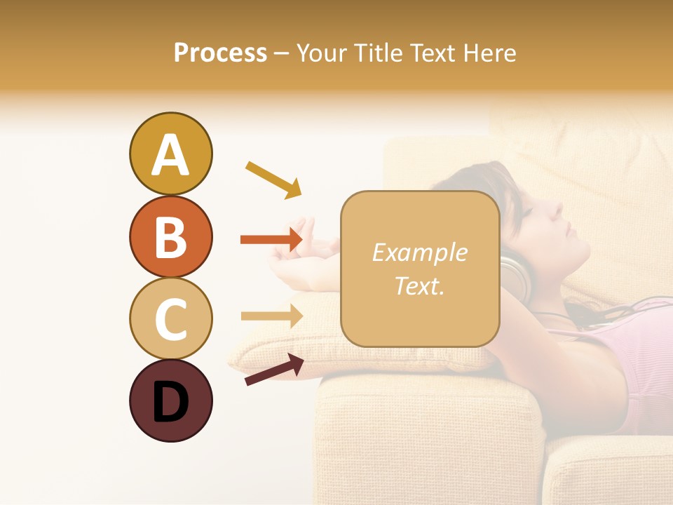 Sofa Years Freedom PowerPoint Template