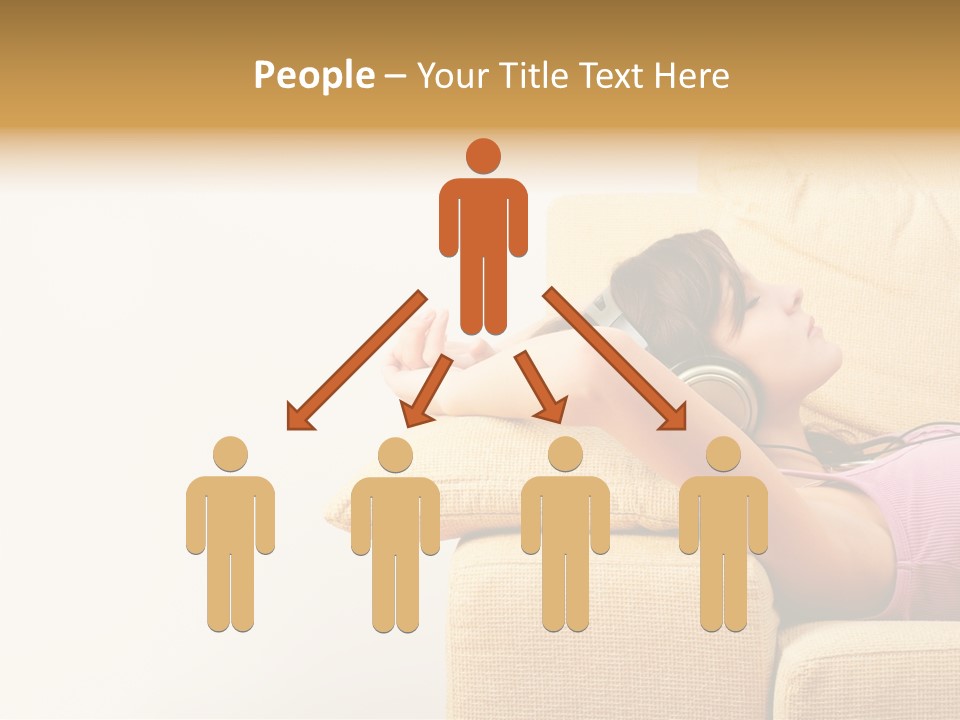 Sofa Years Freedom PowerPoint Template