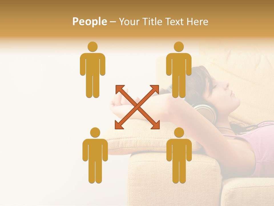 Sofa Years Freedom PowerPoint Template