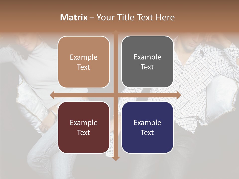 Fighting Struggle Family PowerPoint Template