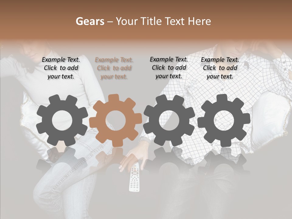 Fighting Struggle Family PowerPoint Template