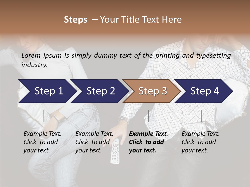 Fighting Struggle Family PowerPoint Template