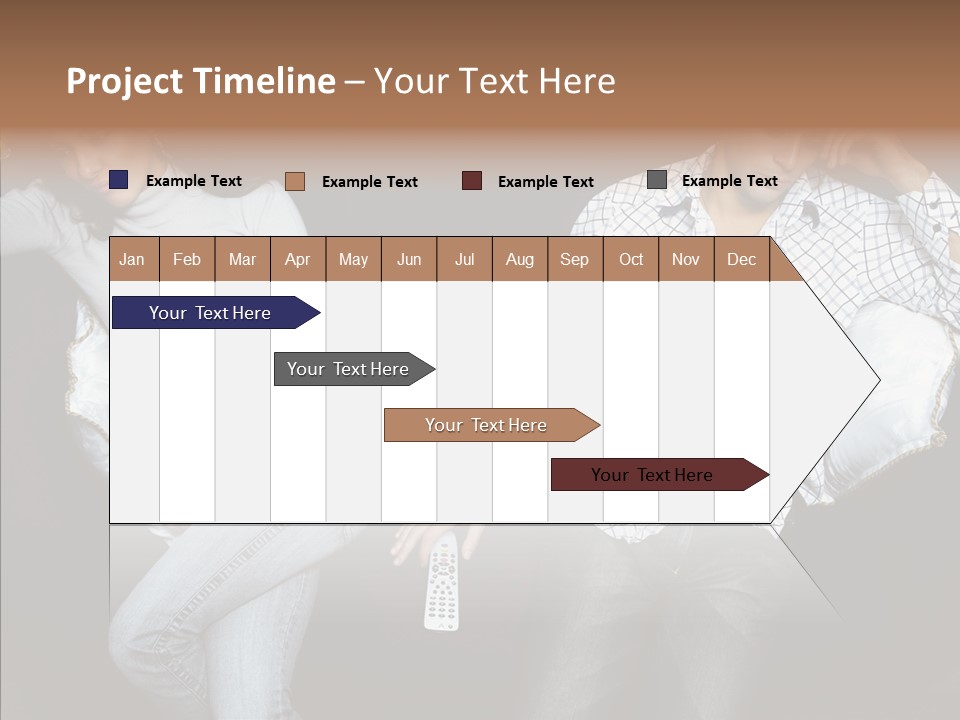 Fighting Struggle Family PowerPoint Template