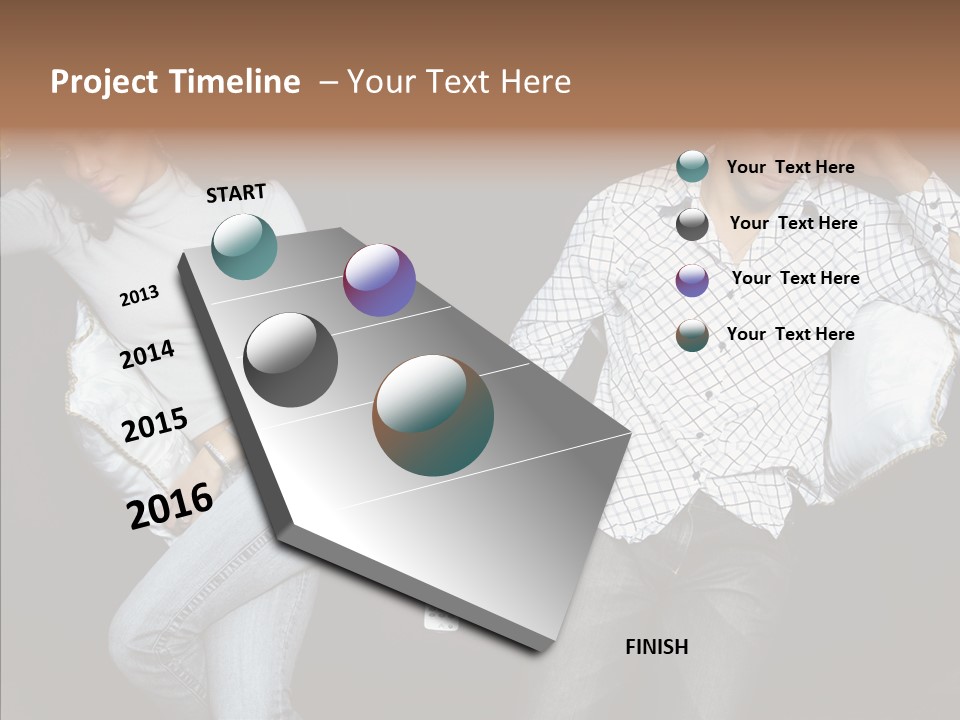 Fighting Struggle Family PowerPoint Template
