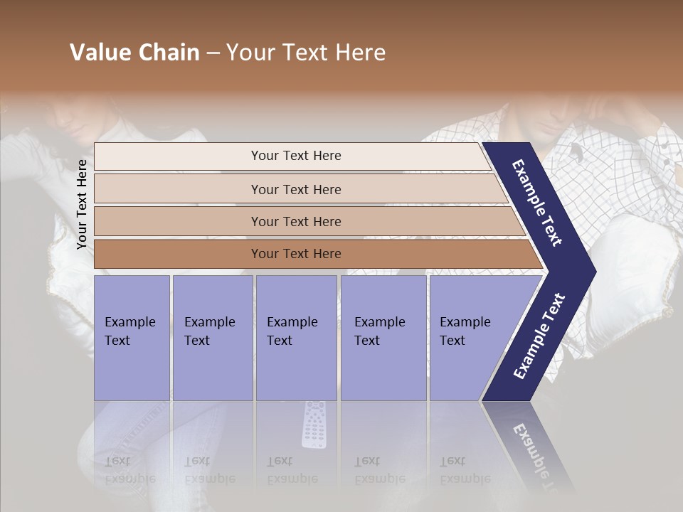 Fighting Struggle Family PowerPoint Template