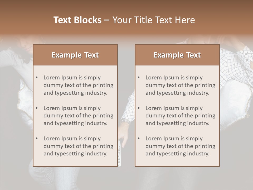 Fighting Struggle Family PowerPoint Template