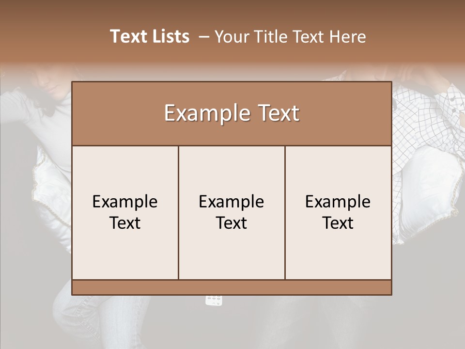 Fighting Struggle Family PowerPoint Template