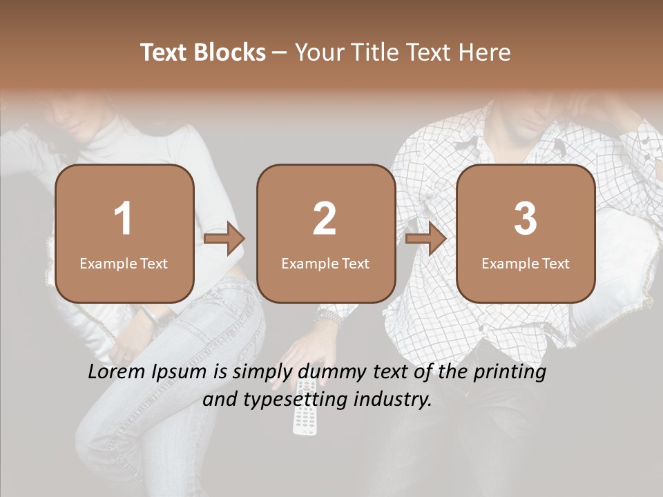 Fighting Struggle Family PowerPoint Template