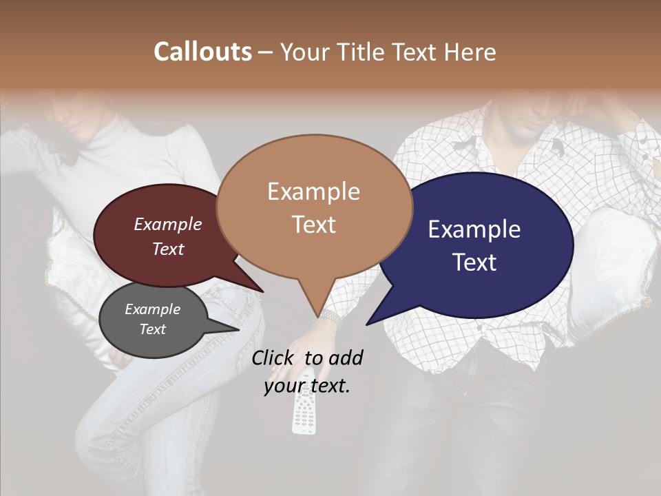 Fighting Struggle Family PowerPoint Template