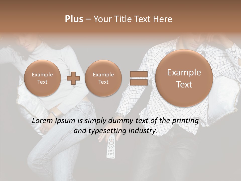 Fighting Struggle Family PowerPoint Template