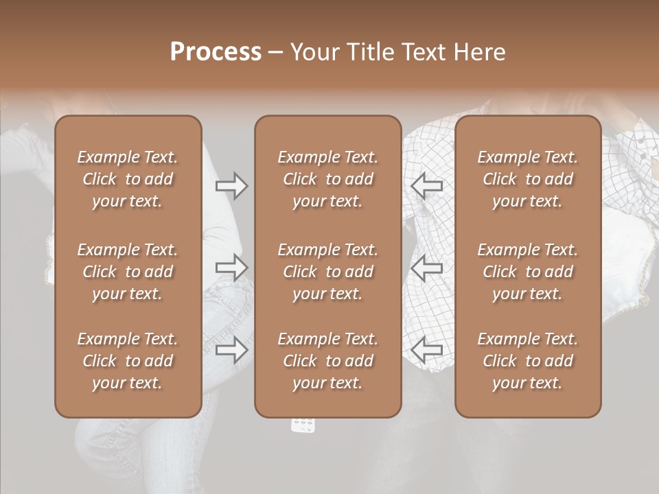 Fighting Struggle Family PowerPoint Template