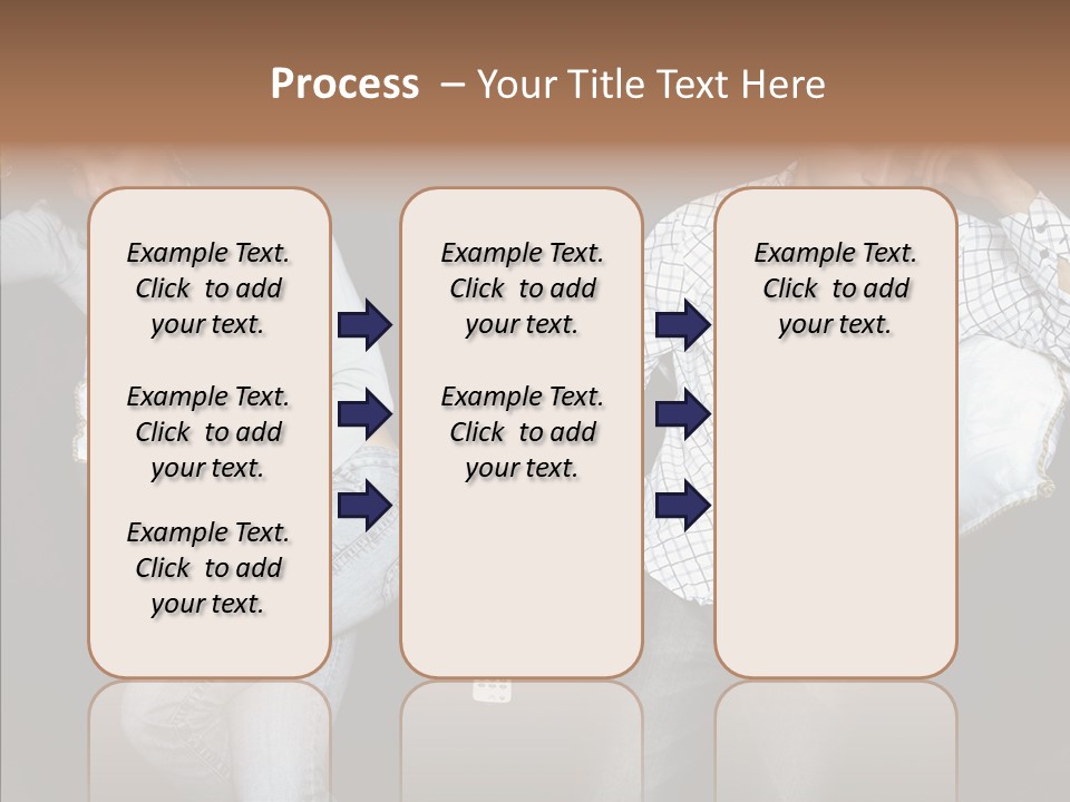 Fighting Struggle Family PowerPoint Template