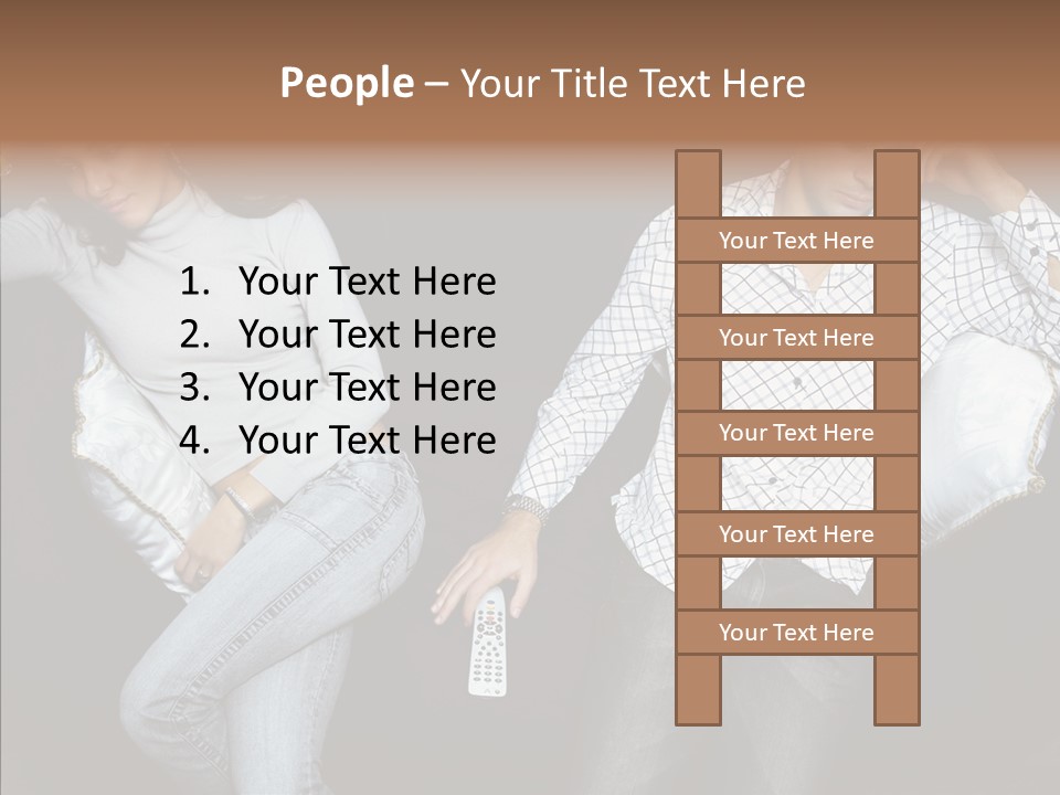 Fighting Struggle Family PowerPoint Template