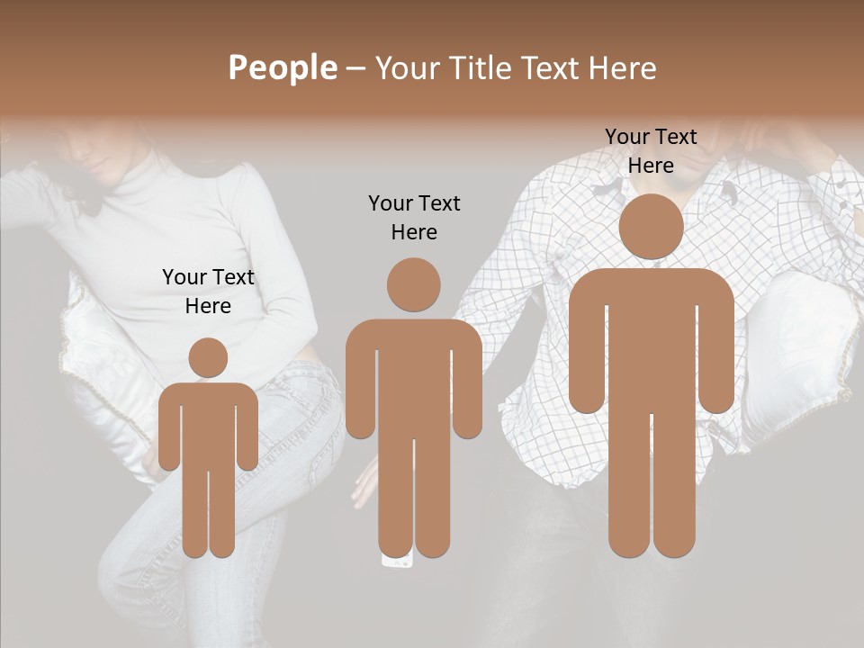 Fighting Struggle Family PowerPoint Template