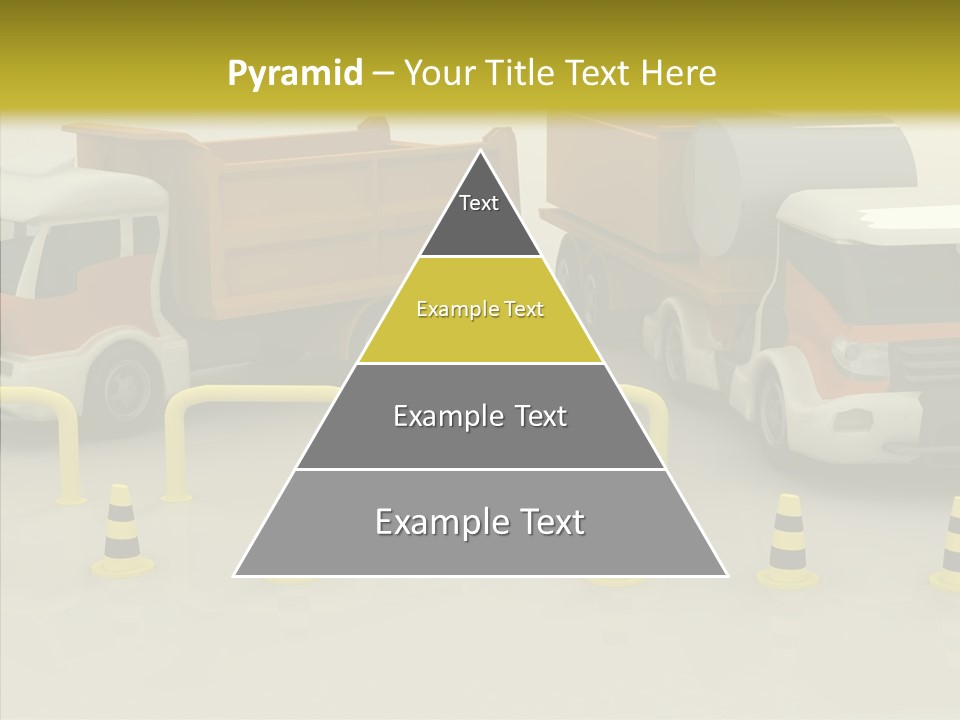 Office Room Table PowerPoint Template
