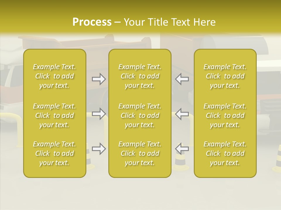Office Room Table PowerPoint Template