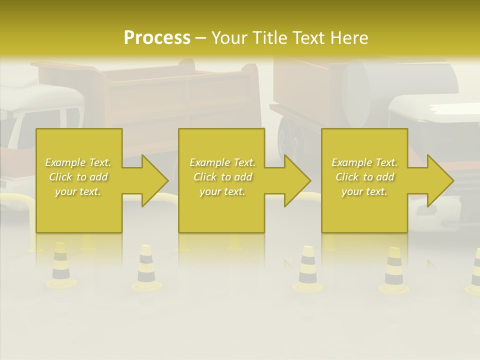 Office Room Table PowerPoint Template