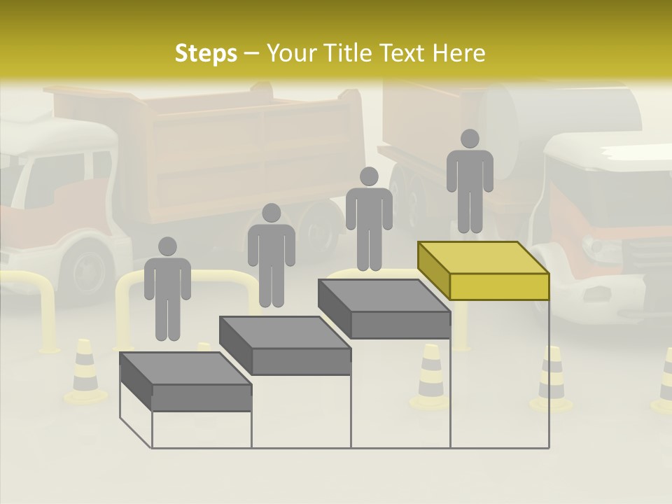 Office Room Table PowerPoint Template