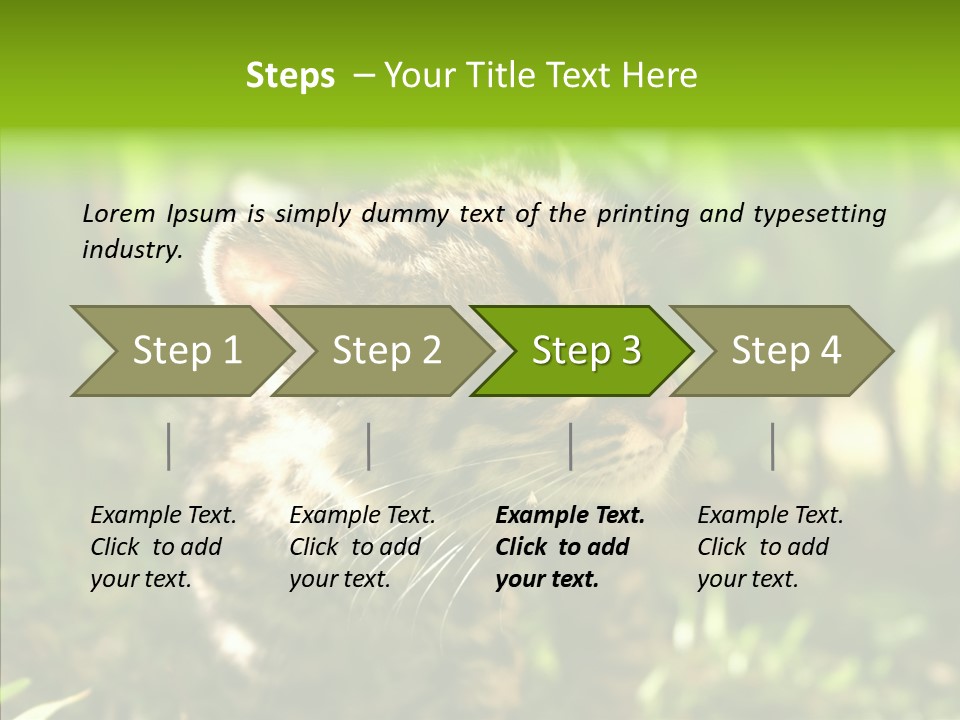 Cute Mammal Manigordo PowerPoint Template