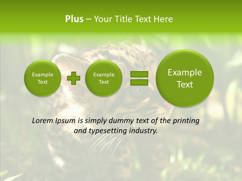 Cute Mammal Manigordo PowerPoint Template