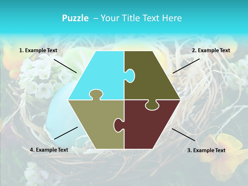 Selective Yellow Ingredient PowerPoint Template